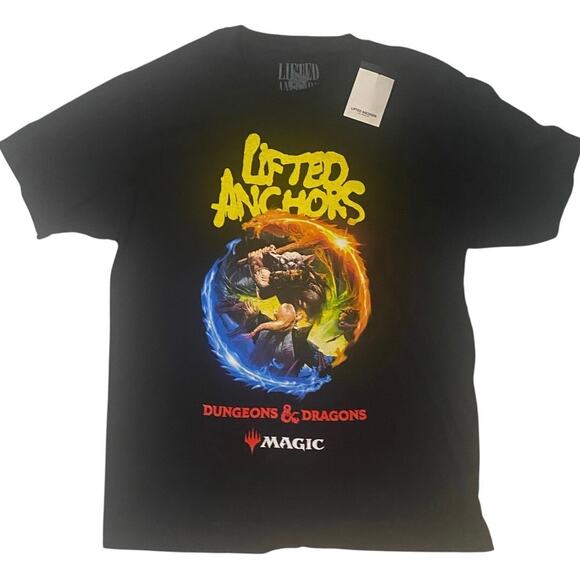 Lifted Anchors LA x Dungeons and Dragons x Magic the Gathering Shirt Size Large - Picture 1 of 4